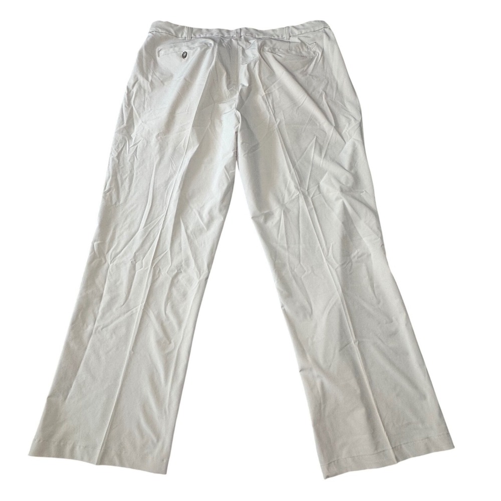 TGW Golf Pants‎ Mens 38x30 Pleated Performance Stretch Khaki Beige